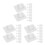 150Pièces Stabilisateurs Transparent Pour Antidérapants 10