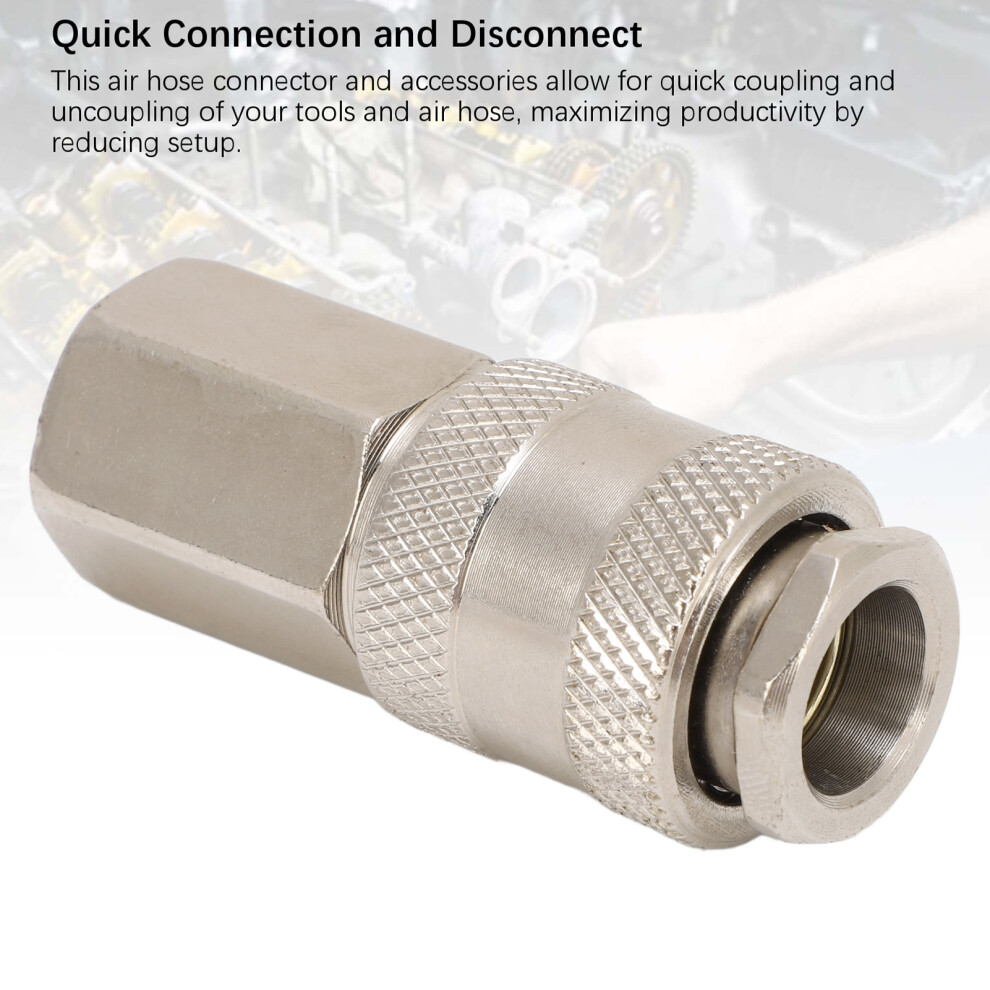 Universal M Style 1/4In Npt Air Coupler 7293282779204