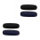 4Pcs Sturdy PU Eyewear Organizer Case Large Capacity Multi Color 4