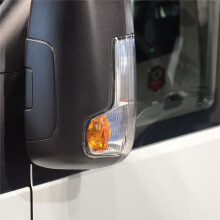 Auto Rearview Mirror Turn Signal Lights Reversing Indicator Lamp Housing Without Bulb for Daily 2015-2020 Left