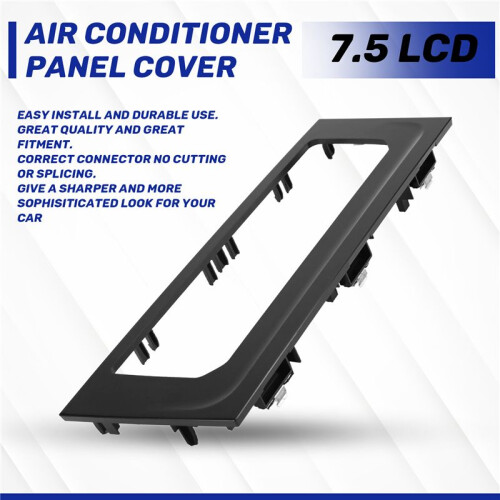 7.5 LCD Touch Screen Air Conditioning Panel Decorative Frame Air Conditioning Panel Cover for   7 1