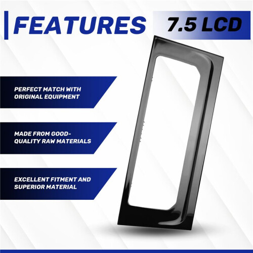 7.5 LCD Touch Screen Air Conditioning Panel Decorative Frame Air Conditioning Panel Cover for   7 2