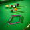 2Pcs Portable Wooden Pool Triangle Rack Dark Red Sturdy Billiard Frame 6