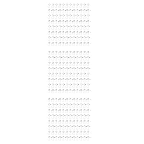 300Pièces Attaches Transparente Pour Photos Et Tableaux 2