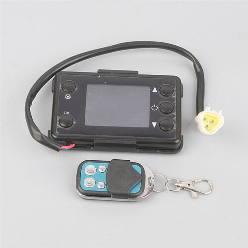 12V Universal Car Air Heater LCD  Control Wire Harness Controller Board Placa-Mãe 1