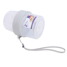 Caja de avena de doble capa 150ml+150ml PP sellado