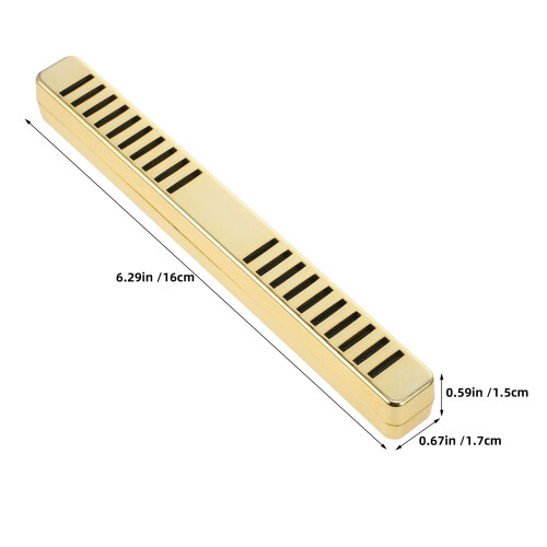 2Pièces Rectangulaire Cigare ABS Pour Cigare 2