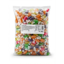 Mr Bubbles 3kg Chocolate Fruits Bulk Bag Wrapped Retro Sweets