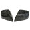 Car Rear Mirror Cover Cap for  Model 3 Water Transfer Forging Pattern Rearview Mirror Shell 8