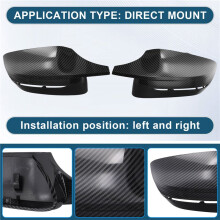 Car Modification Rearview Mirror Cover Reversing Mirror Housing 51167422719 51167422720 for G20 G21 2019-2023
