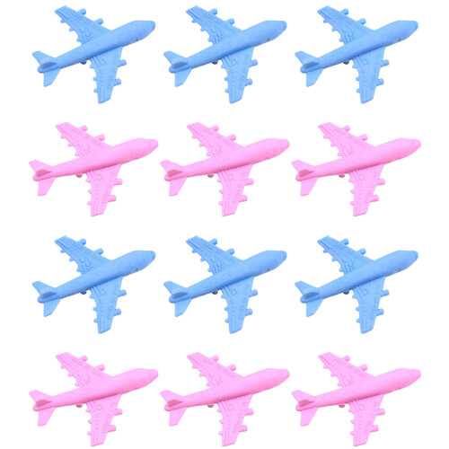 48Pcs Assorted Kids Rubber Erasers Colorful Stationery 2