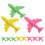 48Pcs Assorted Kids Rubber Erasers Colorful Stationery 7