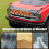 Front Grill Inserts with Amber Light for  Bronco 2021-2024 2/4 Door Front Mesh Grille Inserts Grills Frame Trim 4
