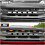 Front Grill Inserts with Amber Light for  Bronco 2021-2024 2/4 Door Front Mesh Grille Inserts Grills Frame Trim 5
