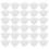 100 Pcs Clear Covers Plant Pot Protective Transparent 9
