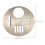 15Pcs Stainless Steel Beehive Doors Adjustable Entrance Silver Discs 2