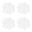 400Pcs Compact Transparent Pe Bottle Lid Opener Mini Ampule Tool 7