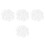 400Pcs Compact Transparent Pe Bottle Lid Opener Mini Ampule Tool 8