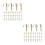 300Pcs Sturdy Steel Nail Pipe Hooks for Pipe and Cable Secure Mounting 5