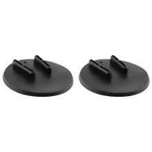 2X Reisende Sportler Motorrad Tripod Pad Kicker Achterbahn