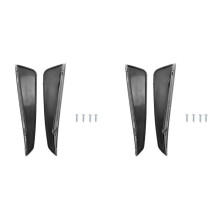4 Pièces Avant Pare-Chocs Latéral SéParateur D'Air Becquet Noir pour W176 A180 A200 A220 A250 2016-2018