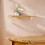 2Pcs Wood Floating Shelf Brackets Triangular Wall Mount Beige Support 5