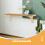 2Pcs Wood Floating Shelf Brackets Triangular Wall Mount Beige Support 7