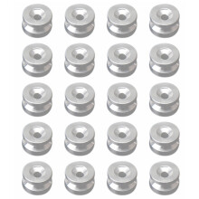 20X Motorcycle Top Rear Luggage Tool Box Case Trunk Bracket Bushing Pad Spacers Buckle Accessories Universal