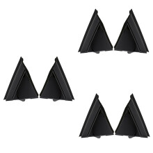 6x Car Left & Right Door Mirror Flag Cover Molding Triangle Cover for 500 2012-2019 1SH17KX7AA 1SH16KX7AA