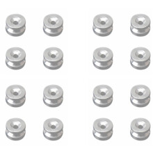 4X Motorcycle Top Rear Luggage Tool Box Case Trunk Bracket Bushing Pad Spacers Buckle Accessories Universal