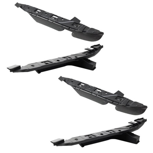 2X Pair Front Left Right Bumper Guide Support Bracket 51117033705 51117033706 For- E60 E61 525I 528I 530I 545I