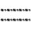 300Pcs Plastic Bumper Mounting Rivet Body Trim Clip for  E30 E36 E46 E39 E38 1