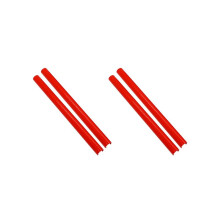 4Pcs Car Front Grille Insert Trim Strips Sport Style Grille Trim Strips Cover for F20 F30 F31 F32 F34 F36 F21 Red