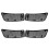 2Pair Left & Right Side Hood Upper Grill Vent for 2007-2013  S550 W221 1