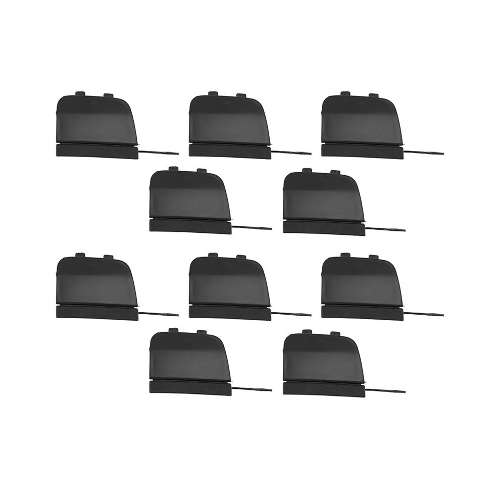 10X 1568850722 For W156 Gla 15-17 Towing Cap Front Bumper Tow Hook Cover 6032370697775