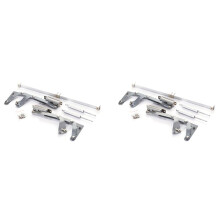 2X Air Operated Hinge the Vertical Lift,Translational Pneumatic Turning Bracket,Home Furniture Hardware,Fittings