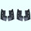 2X Car Front Bumper Headlight Retainer Side Bracket Support for  Tiida 2004 -2010 1