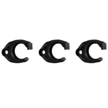 3X Motorcycle Black Plastic Swingarm Swing Arm Chain Guide Buffer Slider Seal Guard for YFZ450 YFZ 450 2004-2013