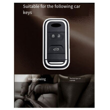 Autosleutelhoes voor  Exeed Tiggo 8 7 5X 2019 2020 Autoaccessoires Wit