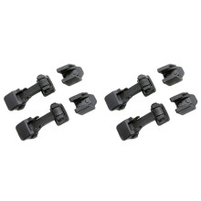 2 Set Car Bracket Latches Black Hood Lock Buckle for TJ and JK