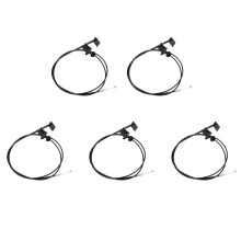 5X Cabo de LiberaçãO Do Capô Do Motor Do Carro com Alça para 2/4 Porta 2001-2005 74130-S5D-A01ZA