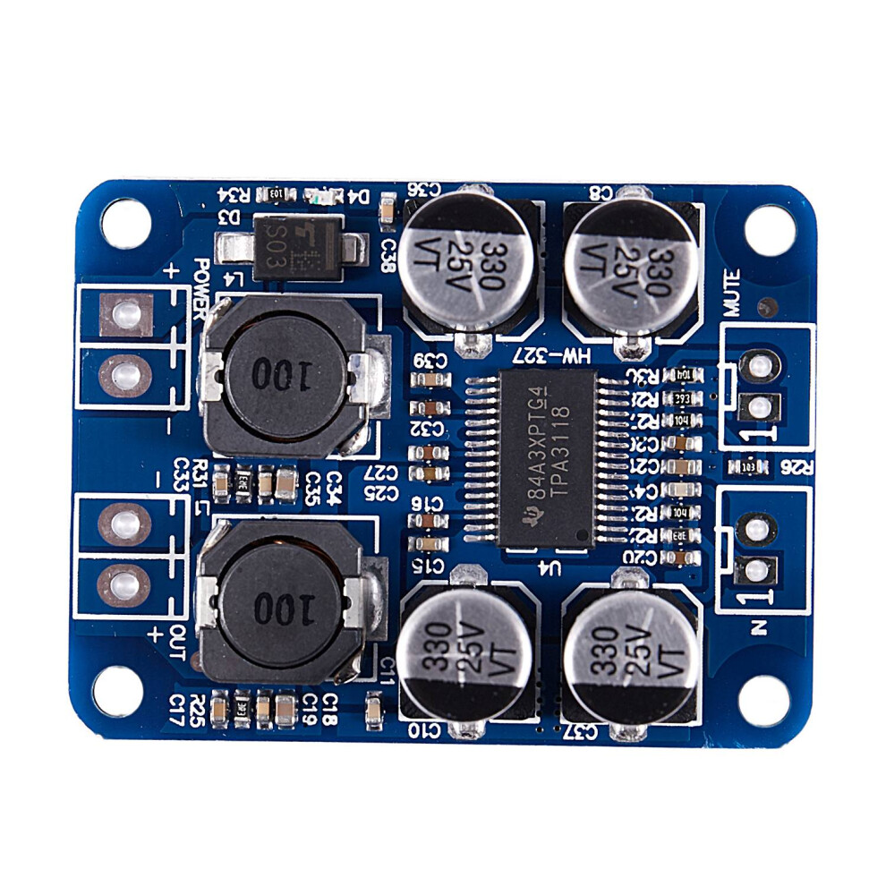 8-26V Tpa3118 Pbtl Mono Digital Amplifier Board Amp Module 1*60W For 4712697370026