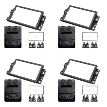 4X 2Din Car Radio Fascia CD DVD Audio Dashboard Panel Frame for Captiva / Lova / Gentra / AVEO
