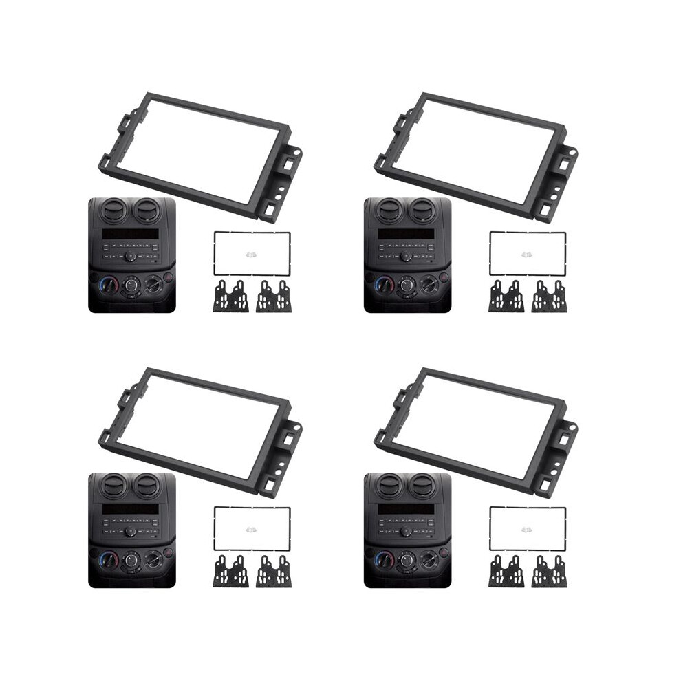 4X 2Din Car Radio Fascia Cd Dvd Audio Dashboard Panel Frame For Captiva / Lova / Gentra / Aveo 4711721925911