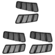 6X Side Hood Air Vent Grille Cover for - W166 ML GL Class 2012-2015 1668800105 1668800205