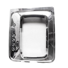 For B6 2005-2011 Car Gear Shift Base Gear Shift Knob Frame Accessories 3C1713203A Bright Silver