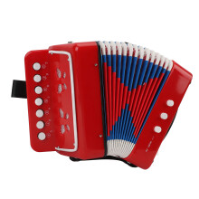 Fisarmonica per bambini a 7 tasti e 2 bassi, con fibbia per cintura