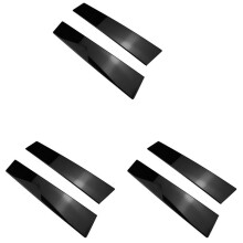 6PCS B Pilier Garniture Moulure de Porte CôTé Avant Pare-Brise Moulure de Porte ExtéRieure pour Explorer 2011-2016 926-449 926-448