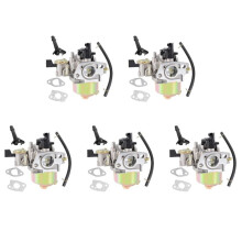 5X 16100-ZH8-W61 Pressure Washer Generator Carburetor Replace Carburetor with Gasket for GX120 GX160 GX200 Engine