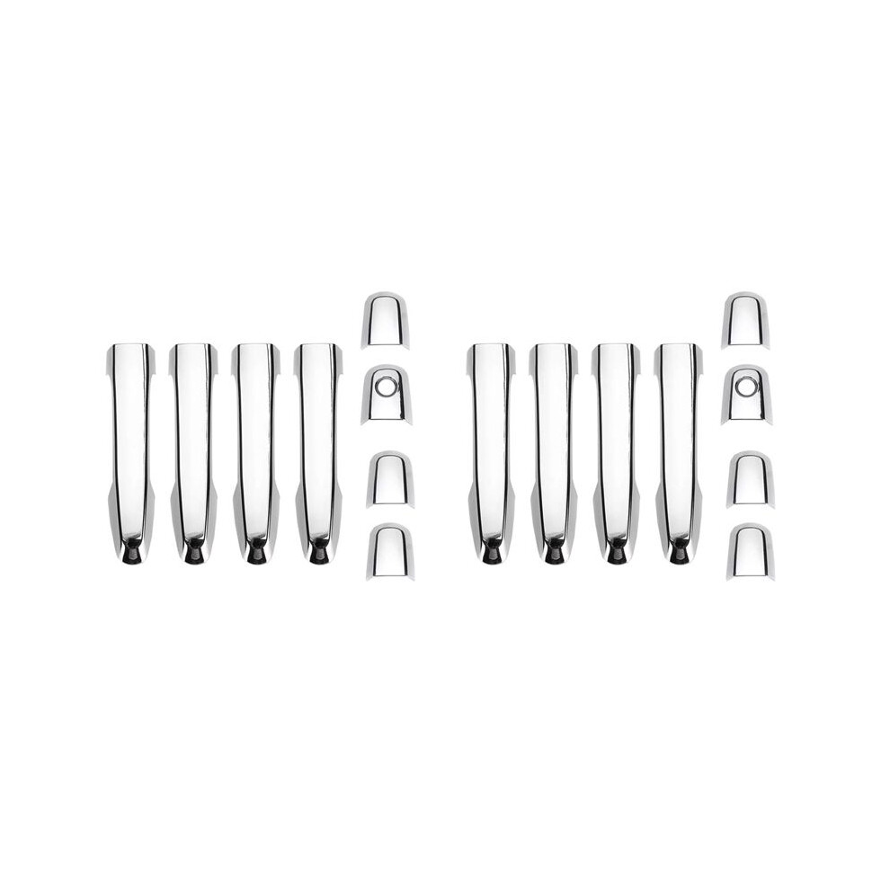 16Pcs Chrome Door Handle Cover Trim For Triton L200 Ml Mn Mq 2005-2017 Cover Accessories Trim 4713632026091